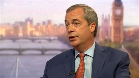 nigel farage relaxed  marr show  pound falling