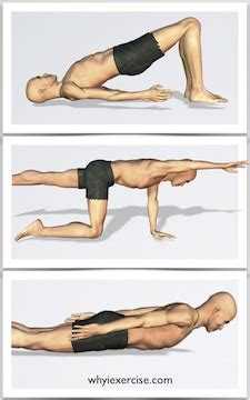 strengthening exercises illustrated  lifelike figures
