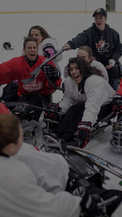 Canadian Women’s Sledge Hockey Team Fights For The Right To Play The