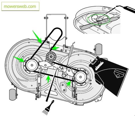 craftsman lt drive belt diagramfixed