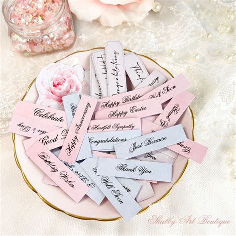printable sentiments  card making shabby art boutique