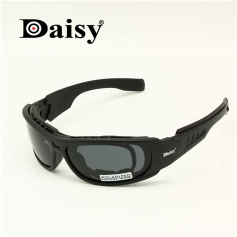 daisy c6 polarized ballstic army sunglasses military goggles rx insert