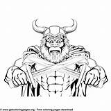 Viking Getcoloringpages sketch template