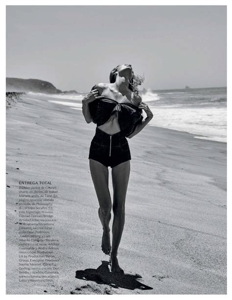 Edita Vilkeviciute Is A Beach Goddess In Vogue Mexico