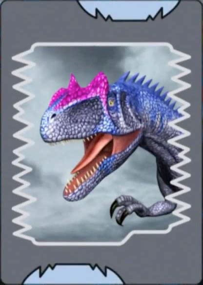 Image Allosaurus Card  Dinosaur King Fandom