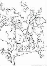 Prince Coloring Charming Pages Cinderella Getcolorings sketch template