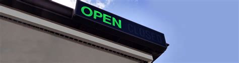 bank drive  open closed led signs outdoor led lighted open closed teller signs bank lane