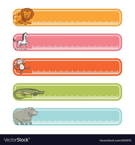 baby banners  wild animals royalty  vector image