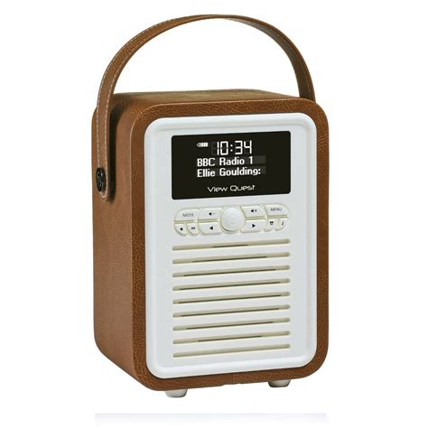 vq viewquest retro mini dab dab fm radio bluetooth speaker system  aux  ebay
