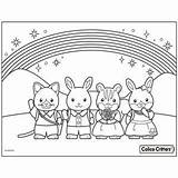 Calico Critters Calicocritters sketch template