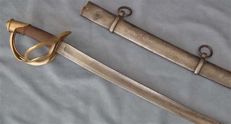 sold authentic antique american civil war us cavalry sword model 1840