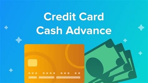 what does credit card cash advance mean