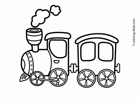 christmas train coloring pages toy coloring home