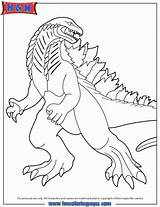 Godzilla Coloring Dibujos Kostenlos Ausmalbild Muto Gamera Coloringhome Spongebob Ausmalen Drucken öffnen Hmcoloringpages sketch template