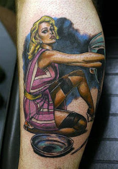 hot rod pin up girl tattoo designs tatto pictures
