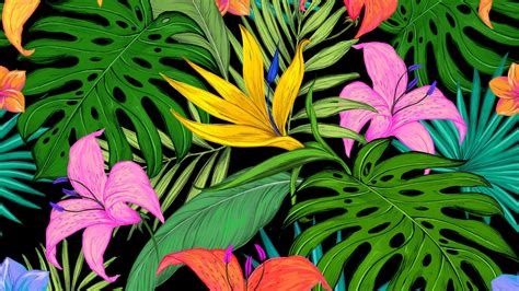 floral  leaf wallpapers maxipx