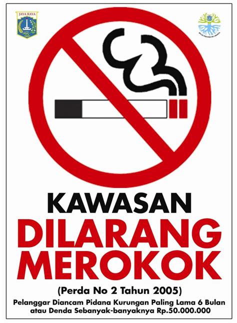konsep terkini poster dilarang merokok
