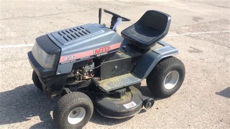 mtd yard machines lawn tractor  sale  auction  repocastcom youtube