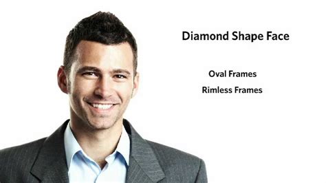 Frames For A Diamond Face Shape Male Youtube