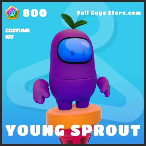 young sprout costume kit  fall guys