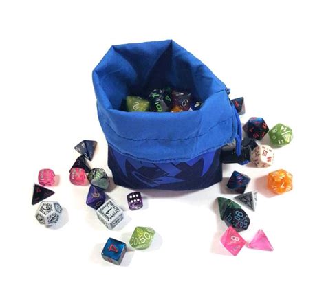 custom dice bag vinyl image etsy