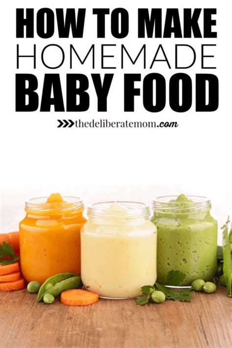 healthy  natural homemade baby food