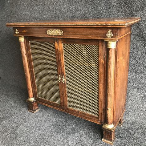 quality rosewood  brass inlaid side cabinet antique cabinets