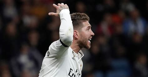 sergio ramos calls  action  scandalous referee  real madrids defeat  real