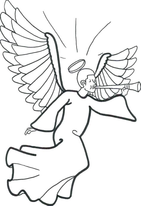 boy angel coloring pages  getcoloringscom  printable colorings