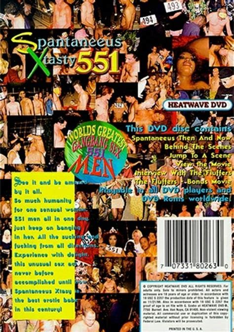 Spantaneeus Xtasy 551 1998 Adult Dvd Empire