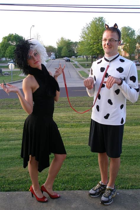 101 Dalmatians Womansday Halloween Costume Diy Diy Halloween Couples