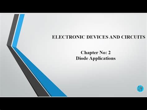 edc chapter   part  diode youtube