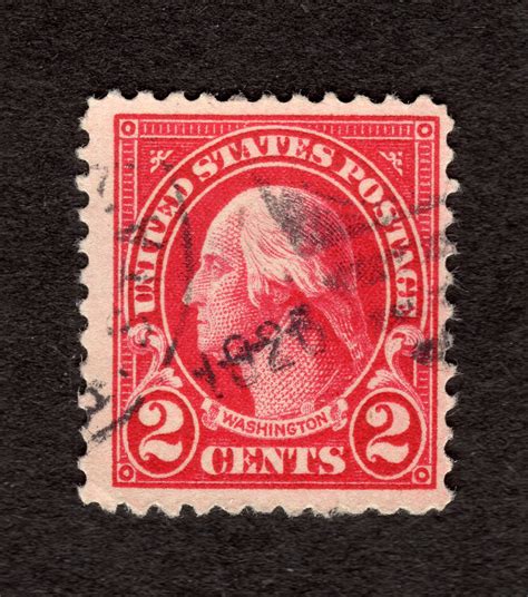 postage stamp  cent washington carmine red scott  etsy