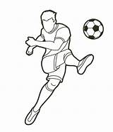 Football Vecteezy sketch template