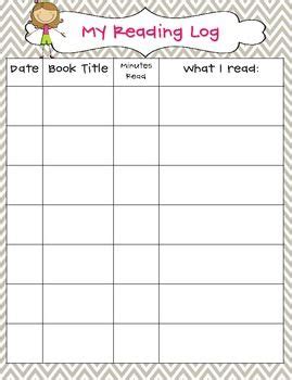 book logs book log teaching literacy reading notebooks