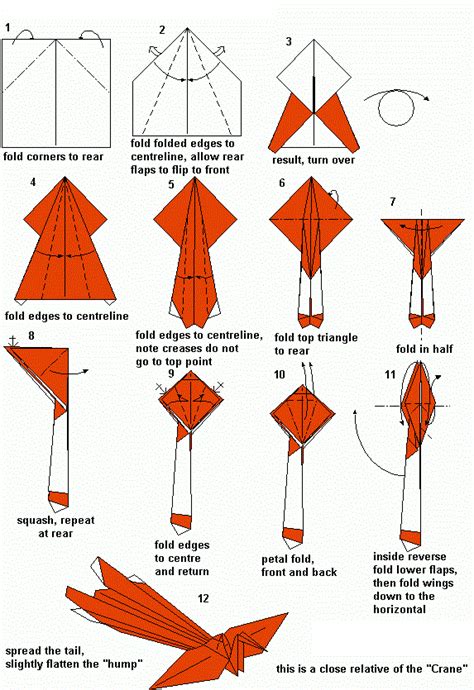 origami instructions  kids printable moving origami