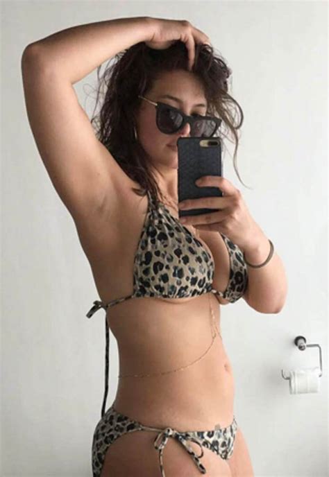 ashley graham insta goddess strips for bikini selfies daily star