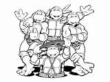 Ninja Turtles Coloring Tmnt Pages Turtle 1980s Mutant Cartoon Teenage sketch template