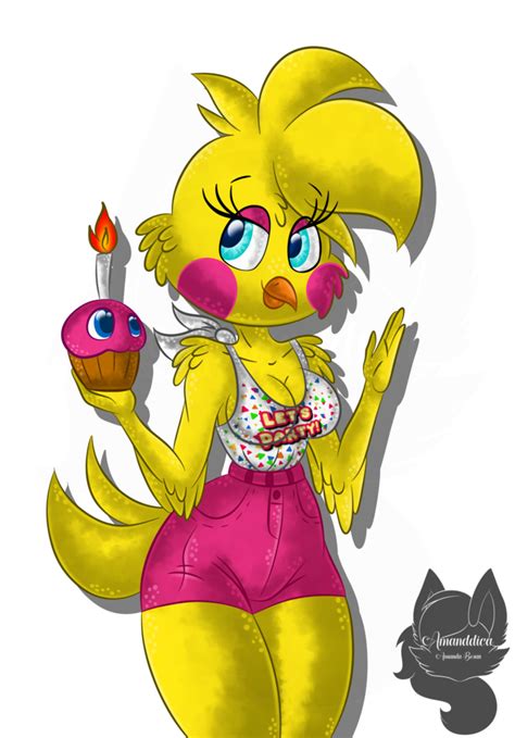 toy chica in my au by amanddica on deviantart