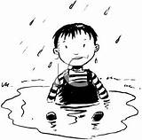 Clipart Soaked Clip Boy Clipground Puddle Sitting Illustration Vector Young Water 1302 2511 Clipartguide Named Towel sketch template