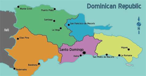 Higuey Dominican Republic Map Cities And Towns Map