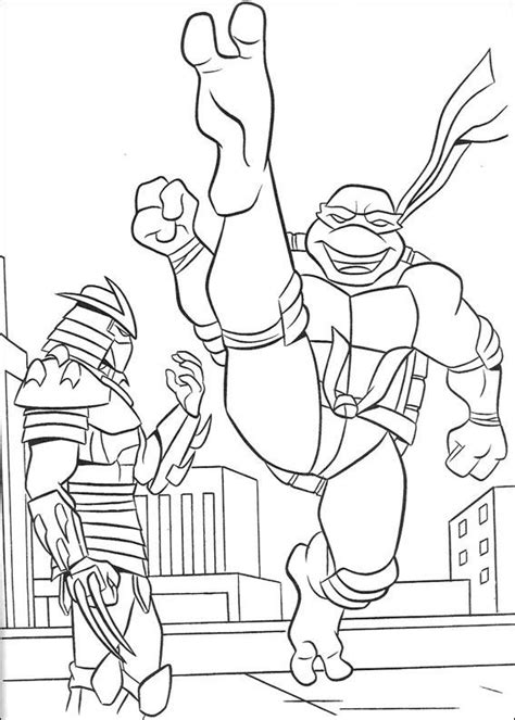 ninja turtles  coloring page