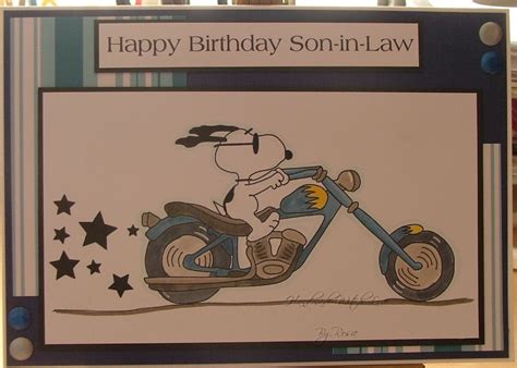 rosies cards happy birthday son  law