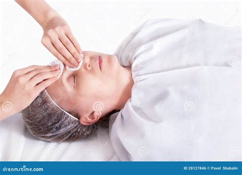 spa treatments stock photo image  clean attractive