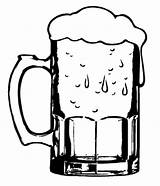 Beer Glass Coloring Clipart Pages Cold Pint Drawing Color Stein Mugs Print Getdrawings Size Place Kids Search Button Using sketch template