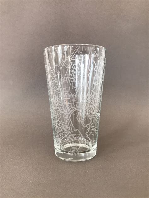Well Told Hometown Providence Pint Glass Stock Culinary Goods