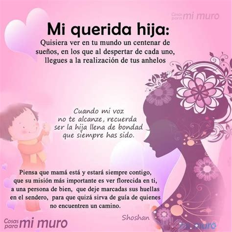 mi querida hija datos buenos hijos cumpleanos hijo
