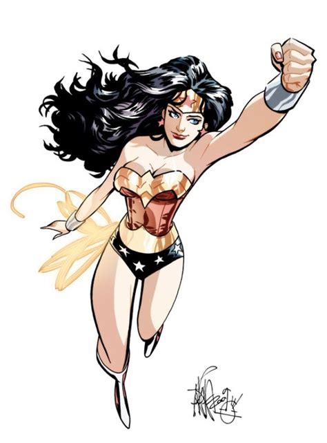Marcio Takara Female Superhero Wonder Woman Woman Drawing