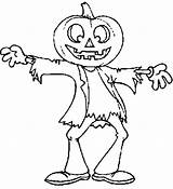 Coloring Lantern Jack Scarecrow Pages Halloween Printable Drawing Getdrawings Netart Color sketch template