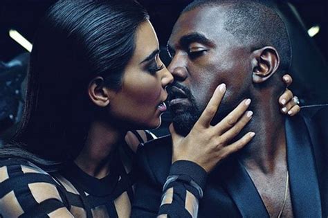 kim kardashian and kanye west get hot and steamy in balmain campaign mirror online